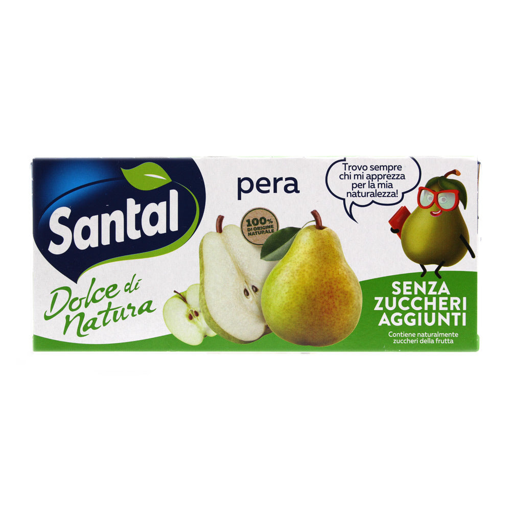 SUCCO SANTAL SENZA ZUCCHERO CON CANNUCCIA PERA