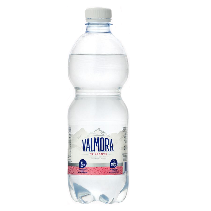 ACQUA VALMORA FRIZZANTE 0,5 LT PET