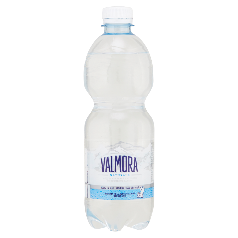 ACQUA VALMORA NATURALE 0,5 LT PET